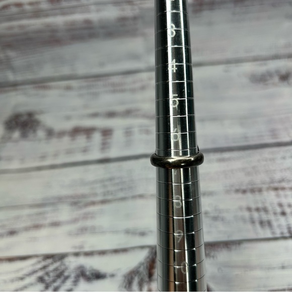 ANNA BECK 925 Silver Stone Women's Cocktail Ring, Size 7 - Picture 8 of 9